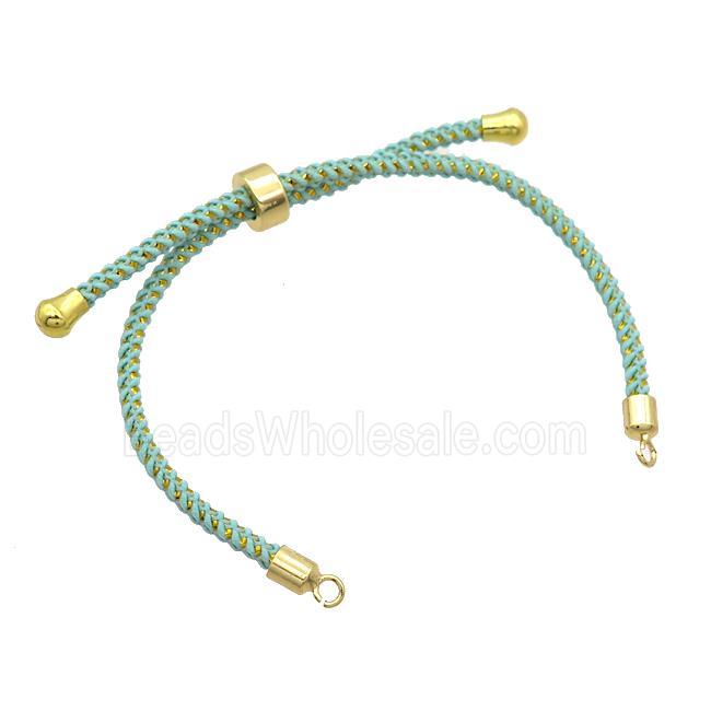 Green Nylon Bracelet Chain