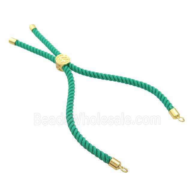 Green Nylon Bracelet Cord