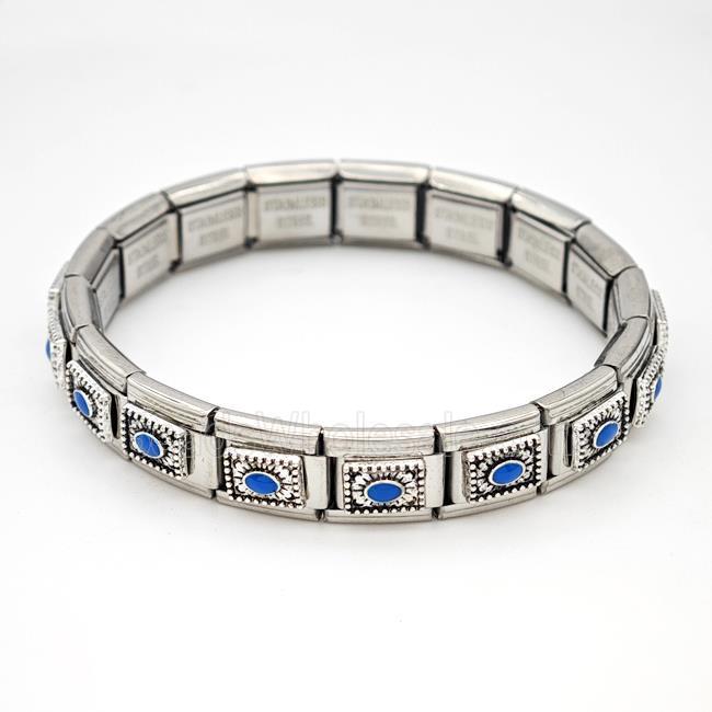 Stainless Steel Module Bracelet Eye