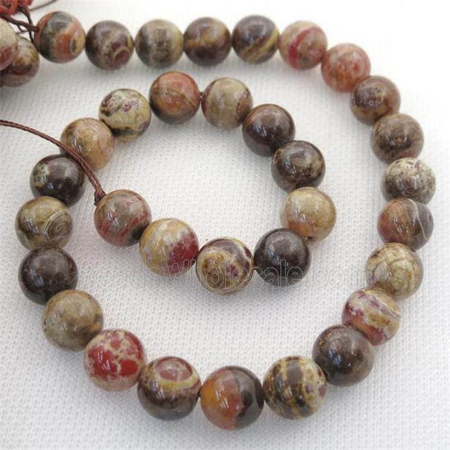 Ancient Cellar Agate Beads Smooth Round
