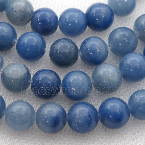 blue Aventurine Beads, round