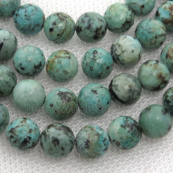 new African Turquoise Beads, round