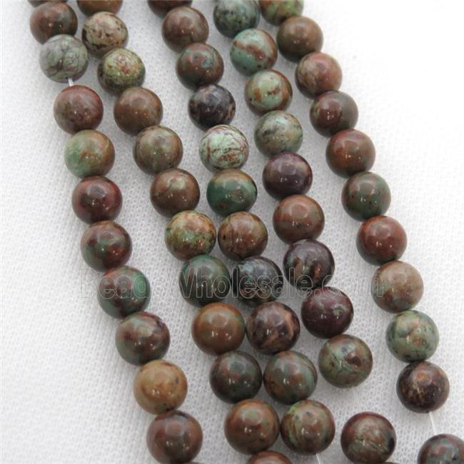 South African Turquoise Beads, round