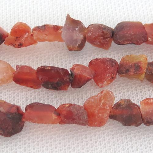 red Carnelian Agate beads chip
