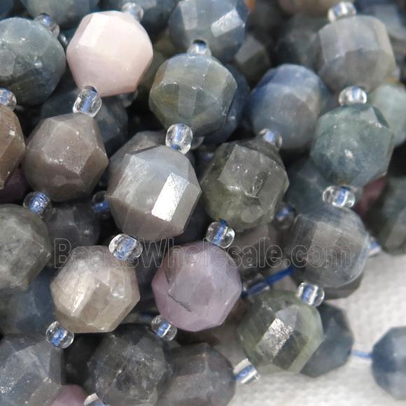blue Sapphire bullet beads