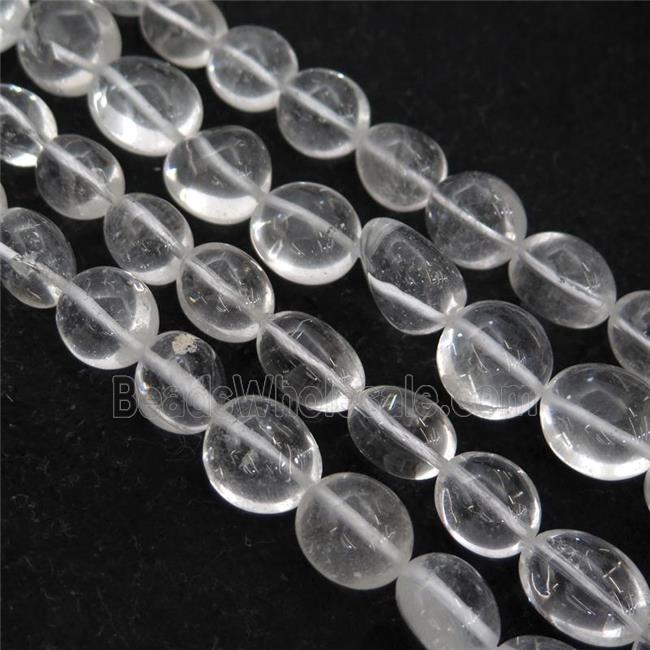 Clear Quartz Beads, freeform