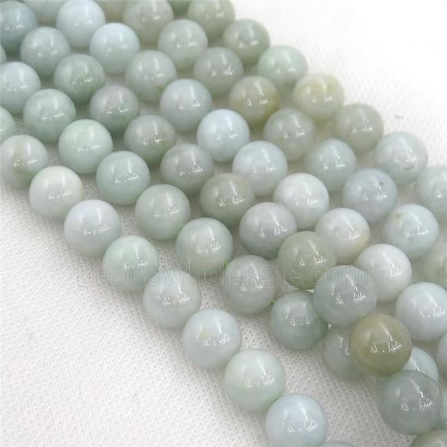 Burmese Chrysoprase Beads, round