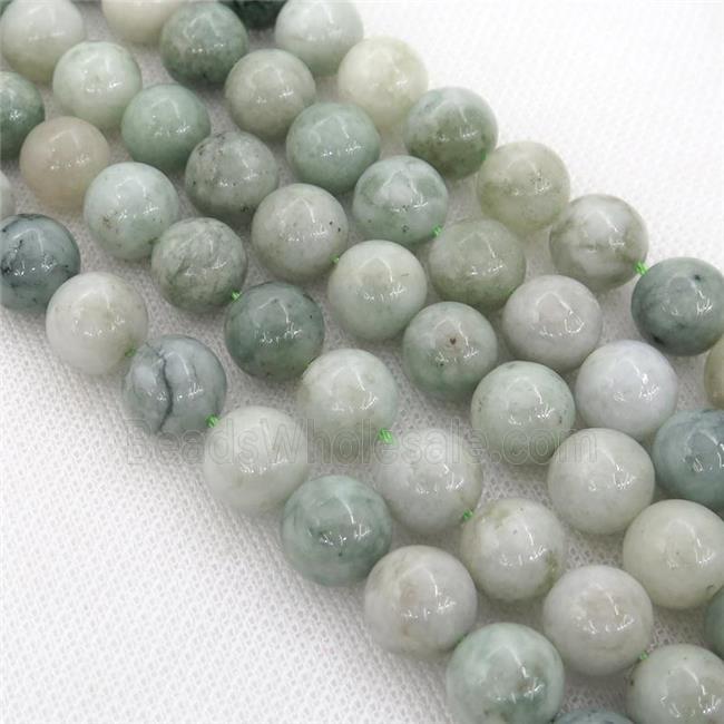 Burmese Chrysoprase Beads, round