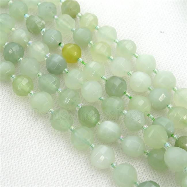 new Mountain Jade lantern beads