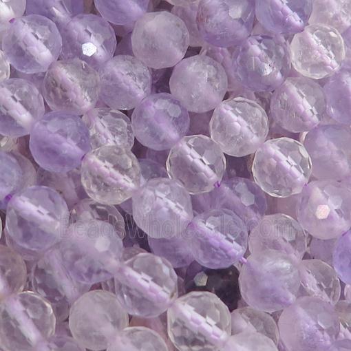 Ametrine Beads, faceted round