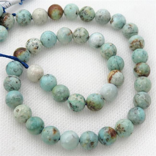 Chrysocolla Beads, round