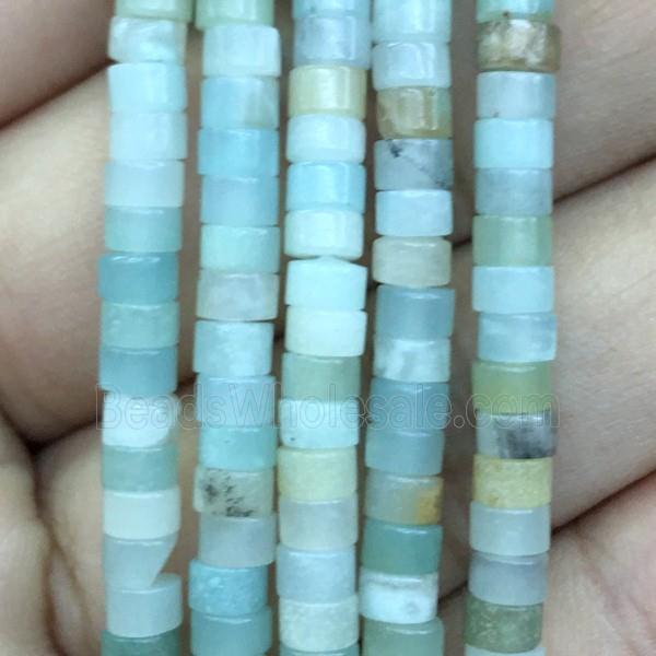 blue Amazonite heishi beads