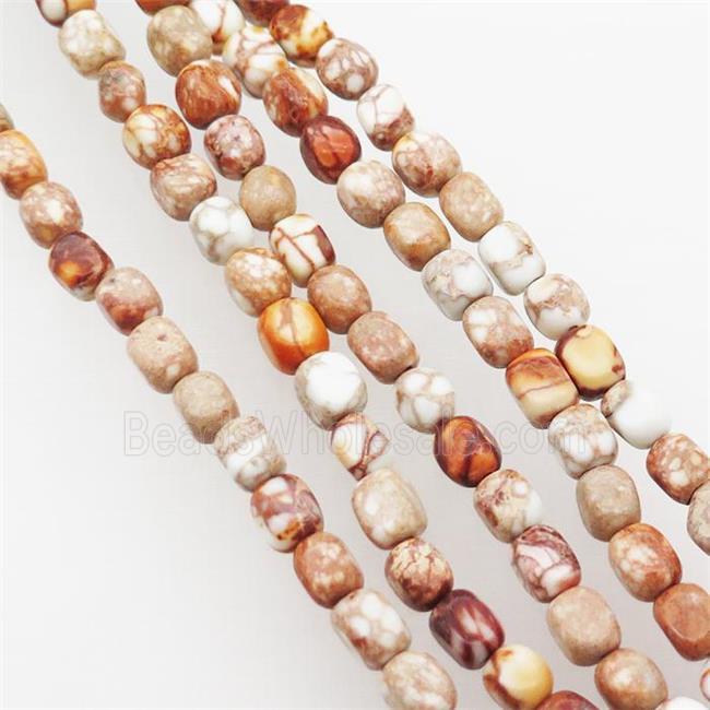 Natural Color Imperial Jasper Beads Freeform