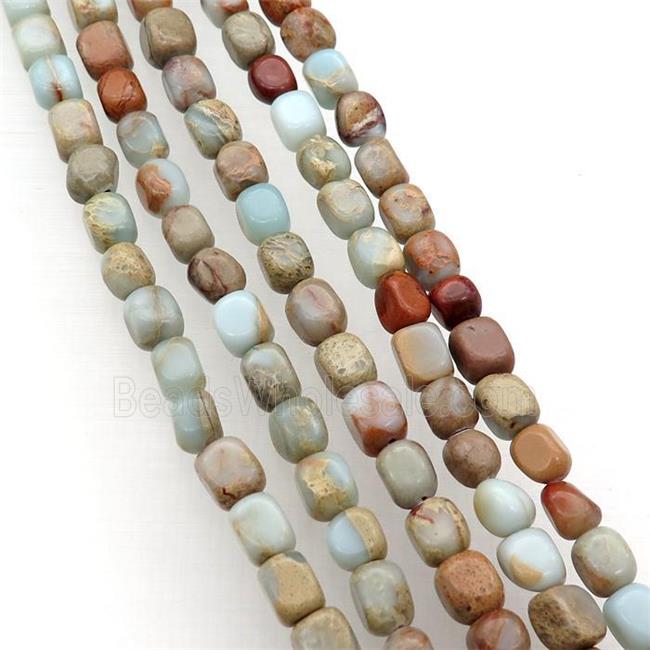 Natural Color SnakeSkin Jasper Beads Freeform