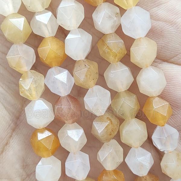 Yellow Aventurine Beads Cut Round