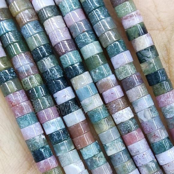 Indian Agate Heishi Beads Mix Color