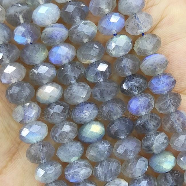 Labradorite Beads Faceted Rondelle AAA-Grade