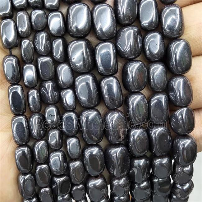 Black Iron Hematite Chips Beads Freeform