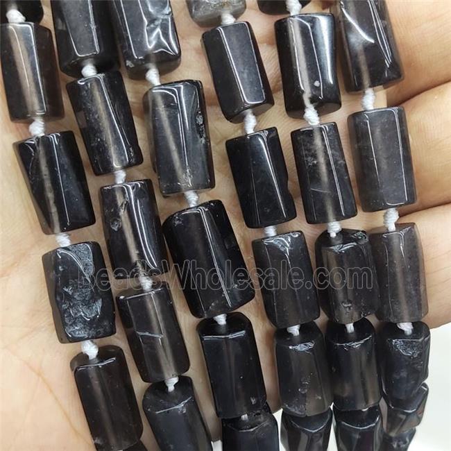 Smoky Quartz Beads Tube