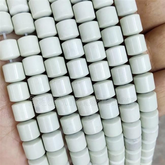 Oxidative Agate Tube Beads