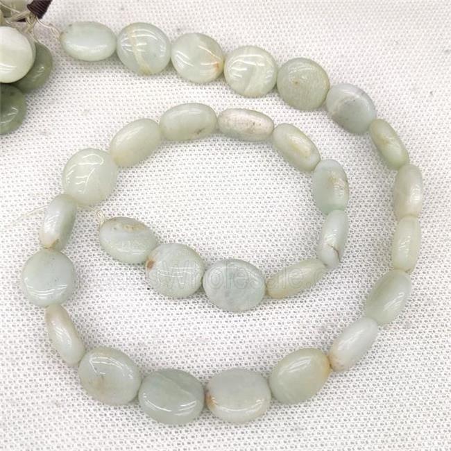 Blue Amazonite Oval Beads