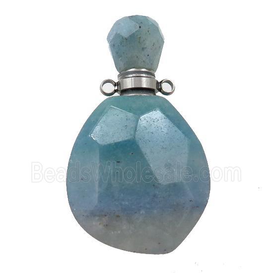 green Quartz perfume bottle pendant