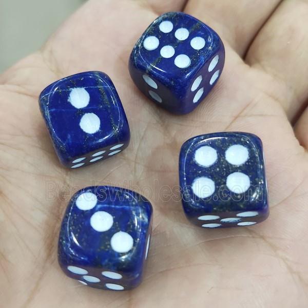 Blue Lapis Cube Dice