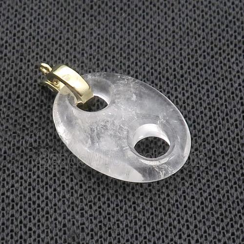 Clear Quartz Pignose Pendant