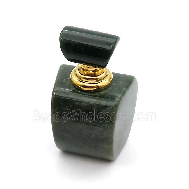 Taiwan Jadeite Perfume Bottle Pendant Green