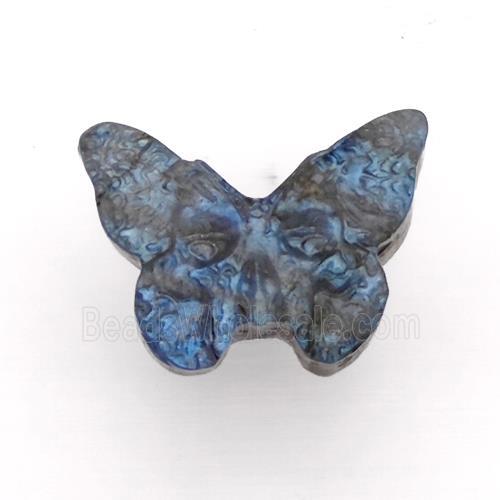 Labradorite Butterfly Pendant