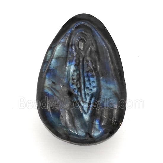 Labia Charms Labradorite Pendant