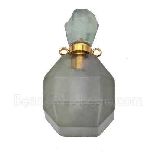 Natural Green Aventurine Perfume Bottle Pendant