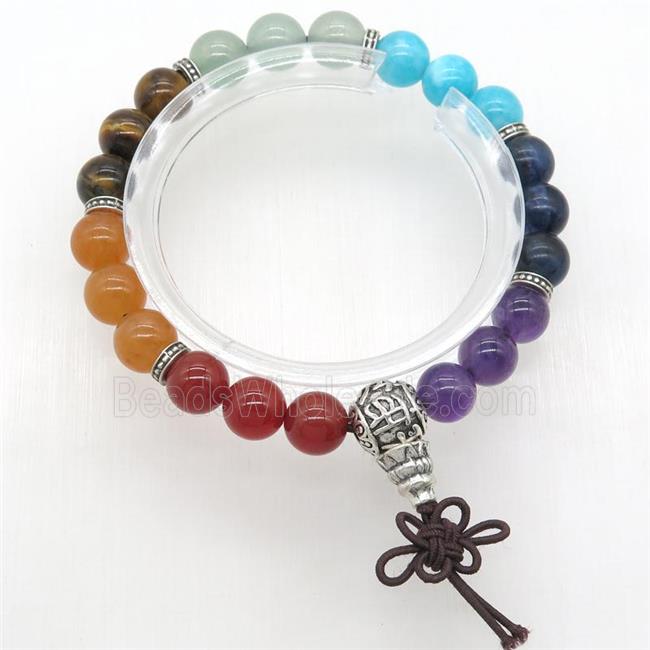 Chakra Bracelets, guru, stretchy