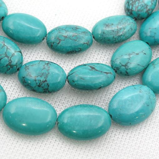 Sinkiang Turquoise oval beads