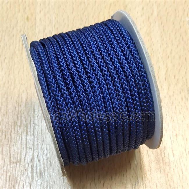 Nylon Wire Cord Navy Blue