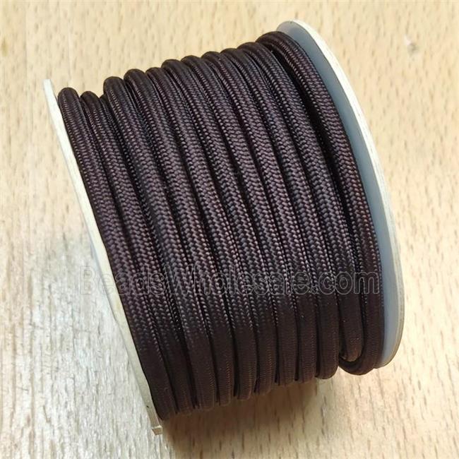 Nylon Cord Deep Coffee