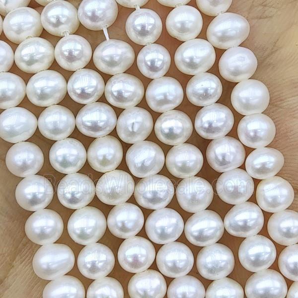Natural Freshwater Pearl round Beads