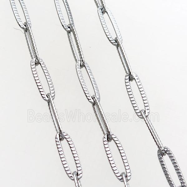 raw stainless steel chain
