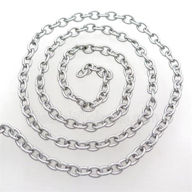 raw stainless steel chain