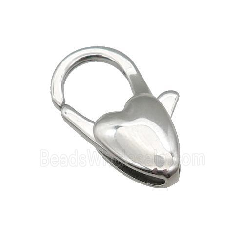 raw Stainless Steel Lobster Clasp