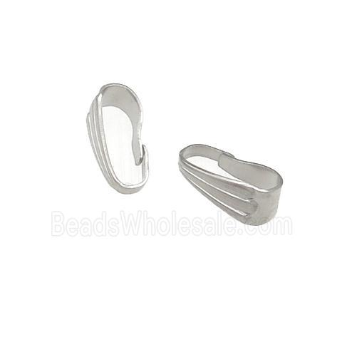 raw stainless steel bail