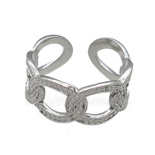 Raw Stainless Steel Ring