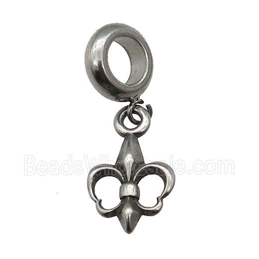 Stainless Steel Pendant Antique Silver