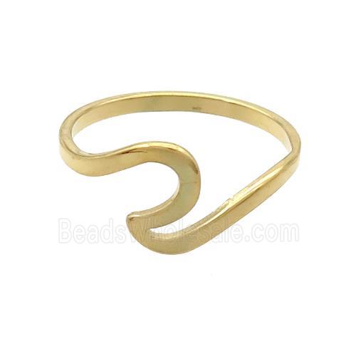 Stainless Steel Rings Gold pLated