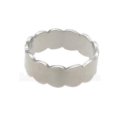 Raw Stainless Steel Rings