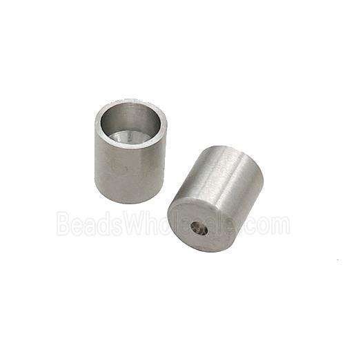 Raw Stainless Steel Tassel Bail