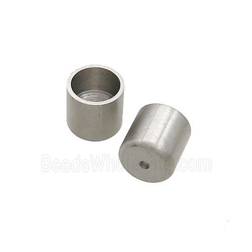 Raw Stainless Steel Tassel Bail