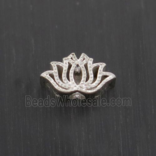 Sterling Silver Beads Lotus