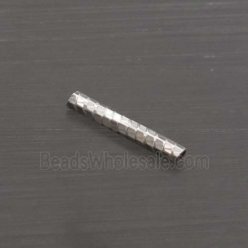 Sterling Silver Tube Beads