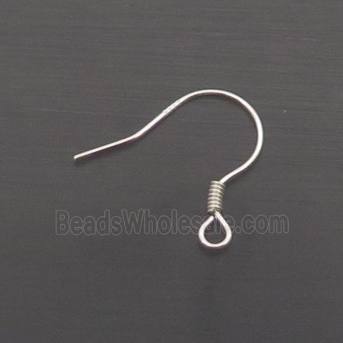 Sterling Silver Hook Earring